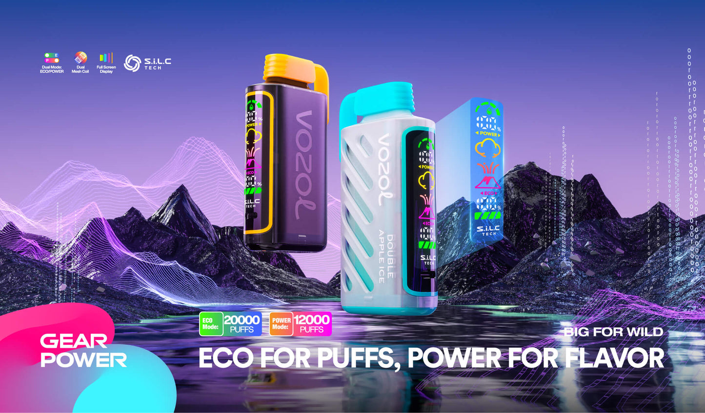 Vozol Gear Power 20000 Puffs