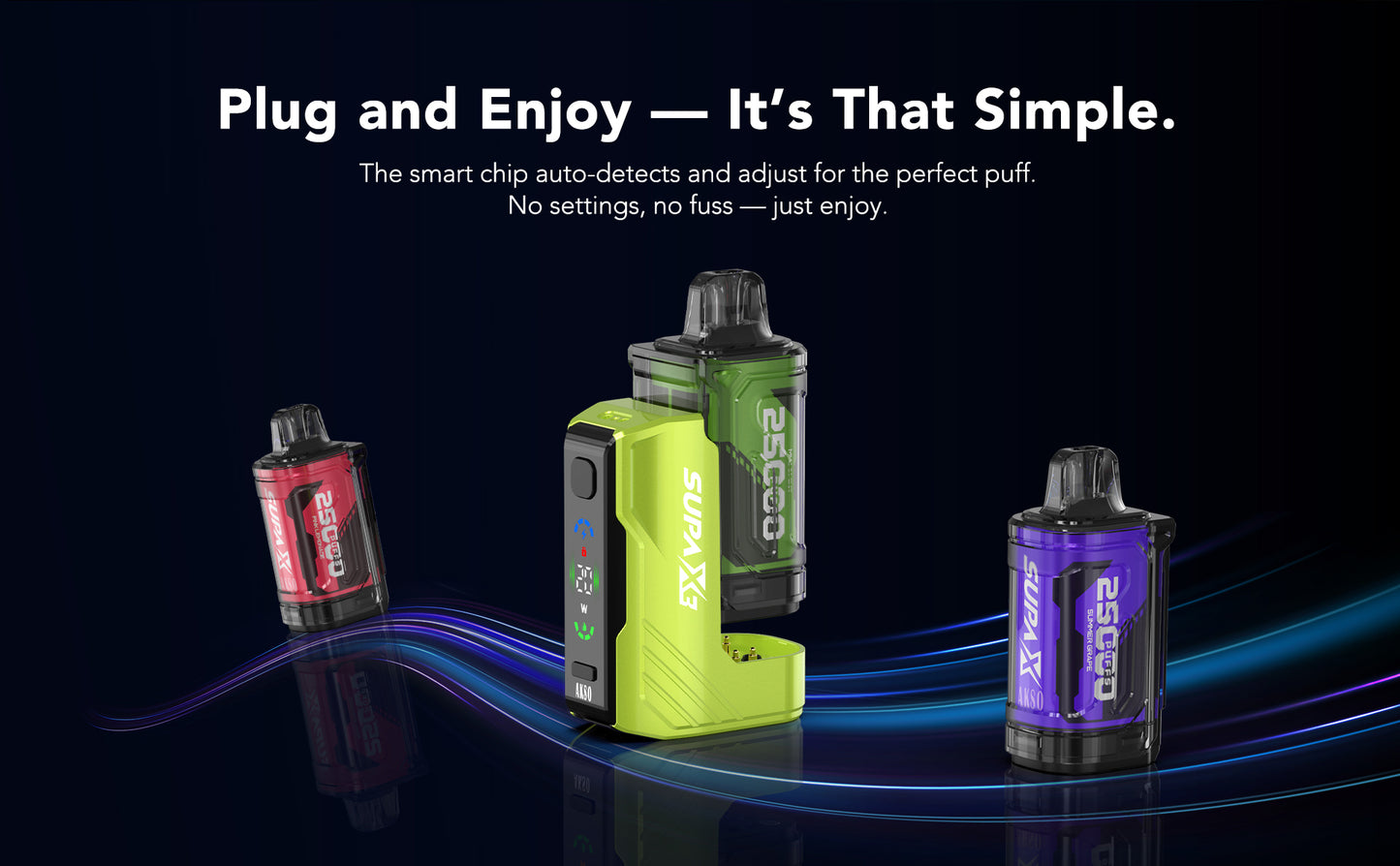 Akso Supa X3 25000 Puffs