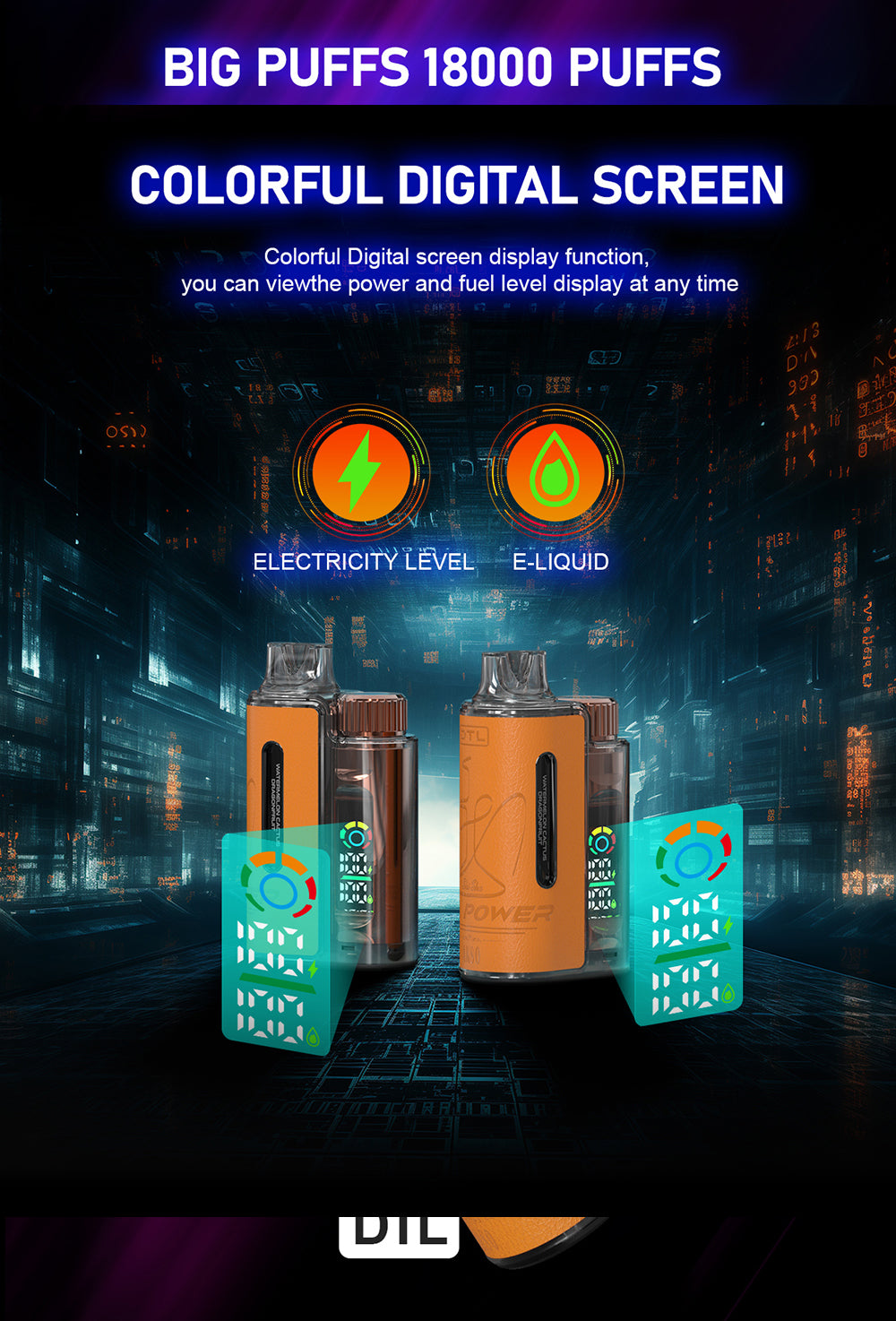 Supa Power 18000 Puffs MTL & DTL