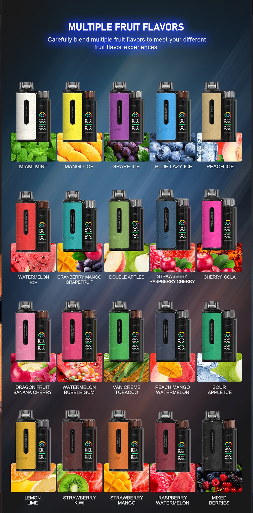 Supa Power 18000 Puffs MTL & DTL