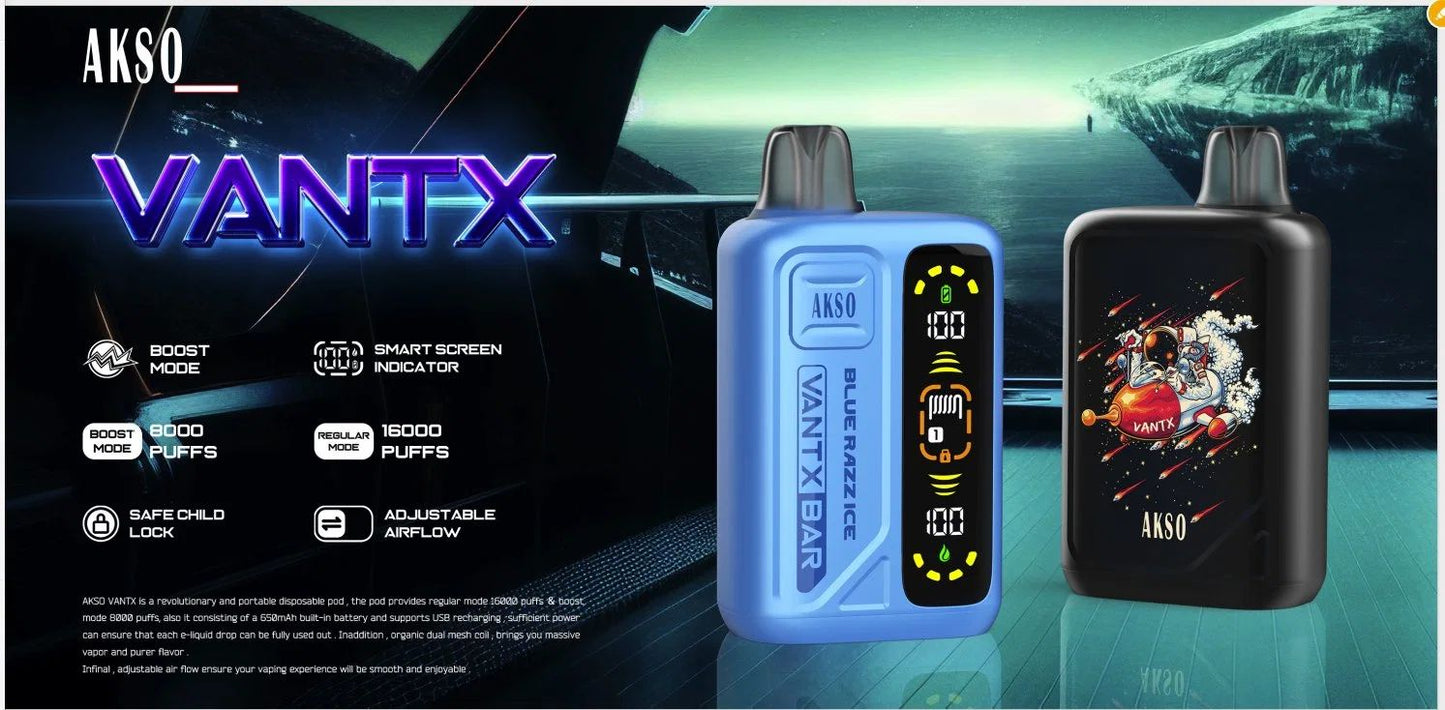 VantX BAR 16000 Puffs