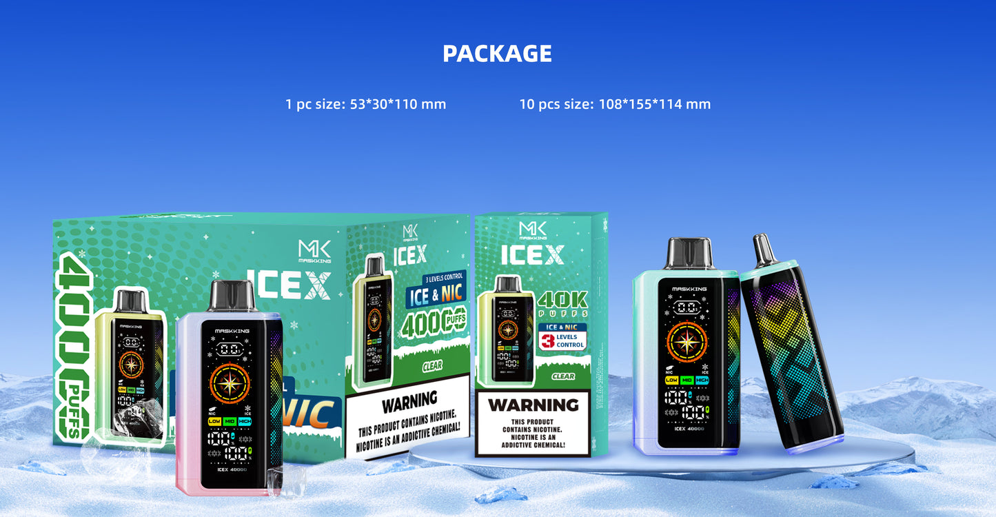 Maskking ICE X 40K Puffs
